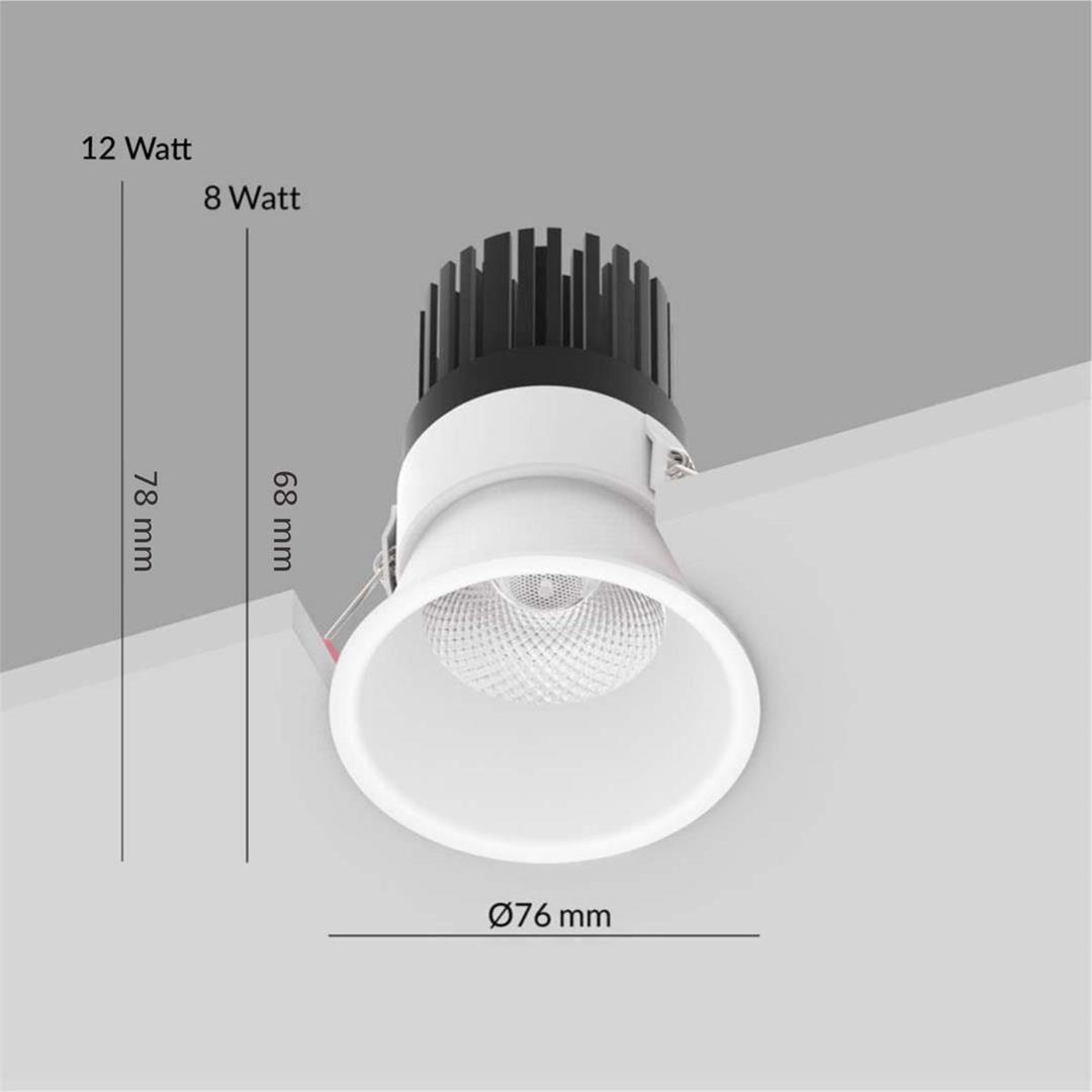Buy Deep Recessed Light 08W Online India
